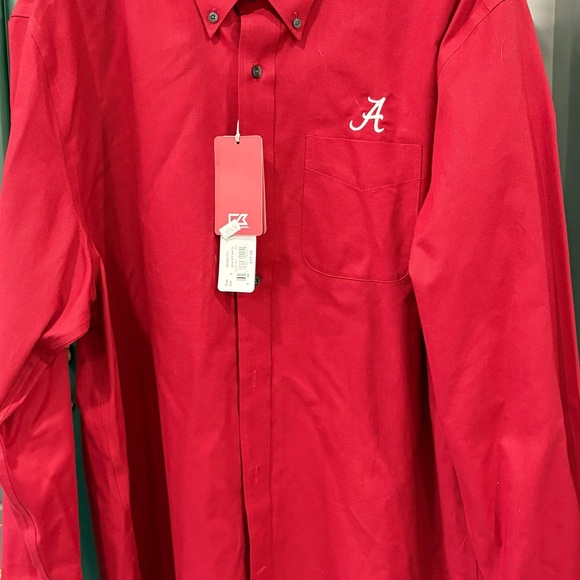 Cutter & Buck Other - Cutter & Buck Alabama Crimson Tide Casual Button Down Shirt